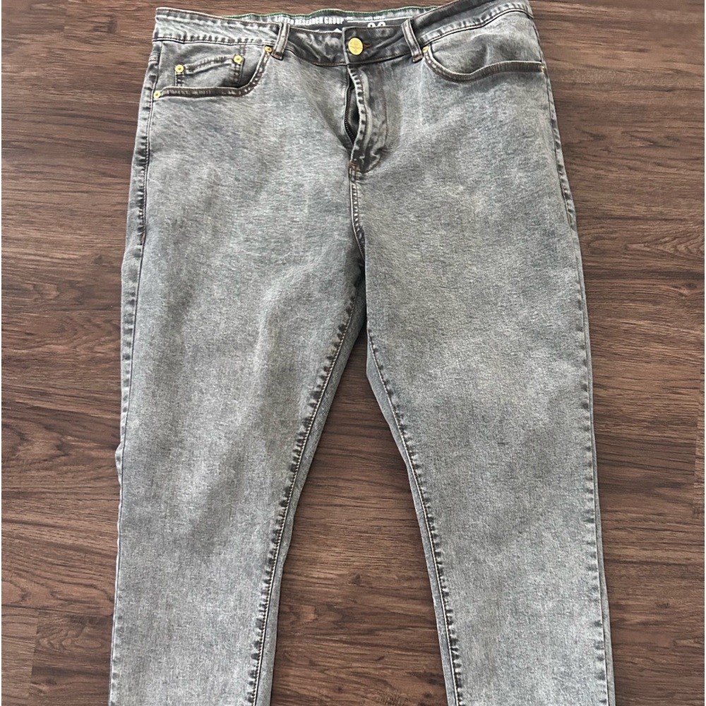 LRG Men's Straight Jeans in Gray